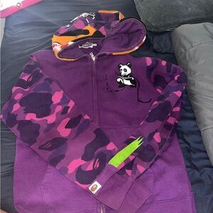 Men Bape hoodie sz Small